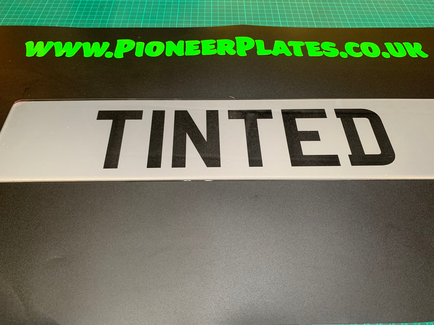 Number Plate Tinting