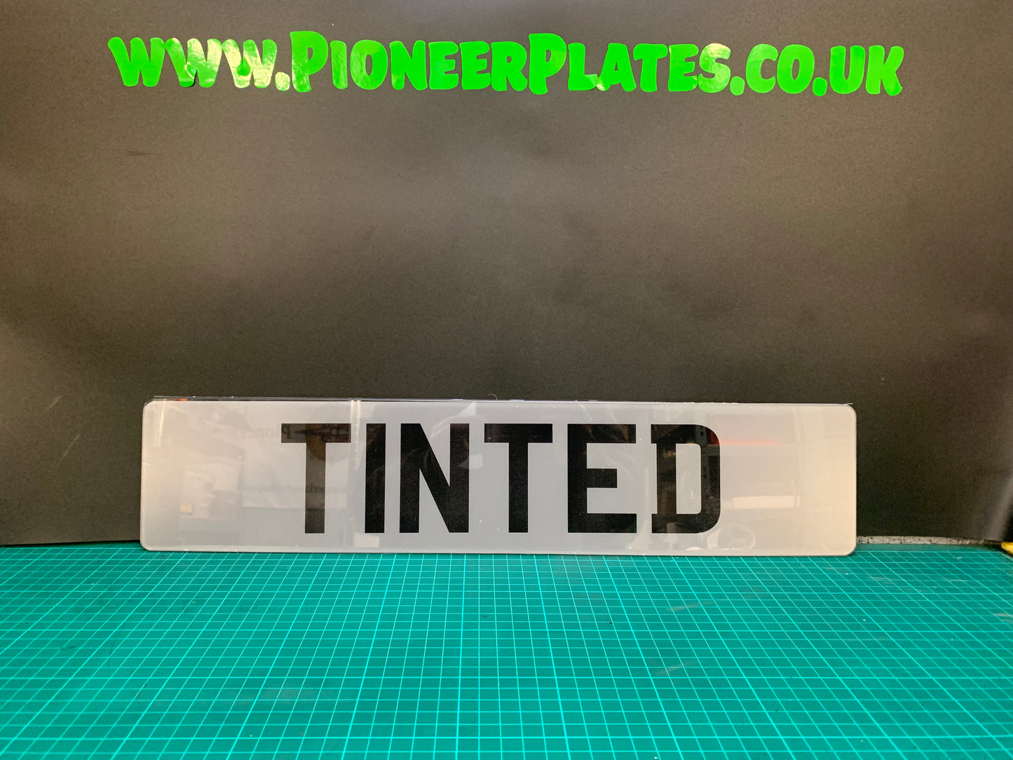 Number Plate Tinting