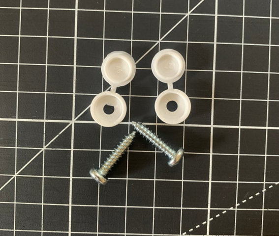Number Plate Fixing Kit