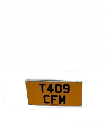 Jap Import 13x7 Number Plate Front & Rear